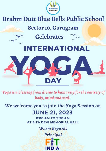 9th International Yoga Day celebration 